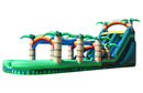 Dual Tropical Paradise Inflatable Water Slide - 18 FT