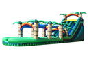 Dual Tropical Paradise Inflatable Water Slide - 18 FT