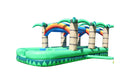 Dual Tropical Paradise Inflatable Water Slide - 18 FT