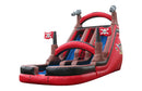 Pirate Inflatable Water Slide with Slip and Slide - 18 FT