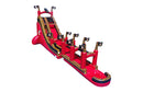 22ft red pirate waterslide with slip n dip