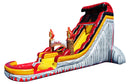22ft tiki torch splash water slide