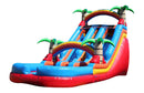 Tropical Paradise Inflatable Water Slide - 18 FT