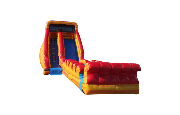 18ft red hot water slide