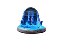 Dual Blue Tsunami Inflatable Water Slide - 17 FT