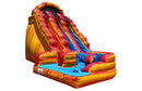 Curvy Lava Falls Inflatable Water Slide - 18 FT