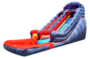 Multi-Color Boulder Springs Inflatable Water Slide - 17 FT