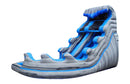 Curvy Water Fall Inflatable Water Slide - 18 FT