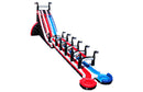 35ft dual lane grand american waterslide