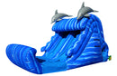 Dolphin Inflatable Water Slide - Commercial-Grade, Wholesale Supplier, 12 ft