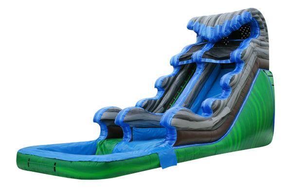 18ft wave water slide