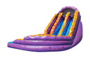 Curvy Lava Falls Inflatable Water Slide - 18 FT