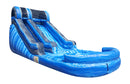Blue Crush Inflatable Water Slide - 14 FT