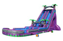 27ft. purple lightning waterslide