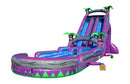 27ft. purple lightning waterslide