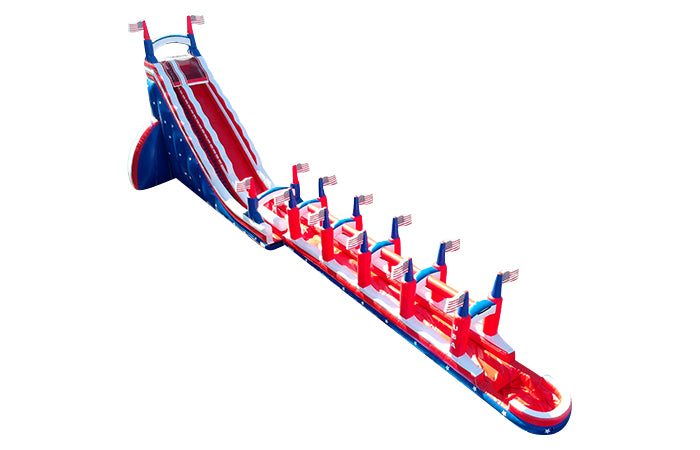 31ft patriotic water slide