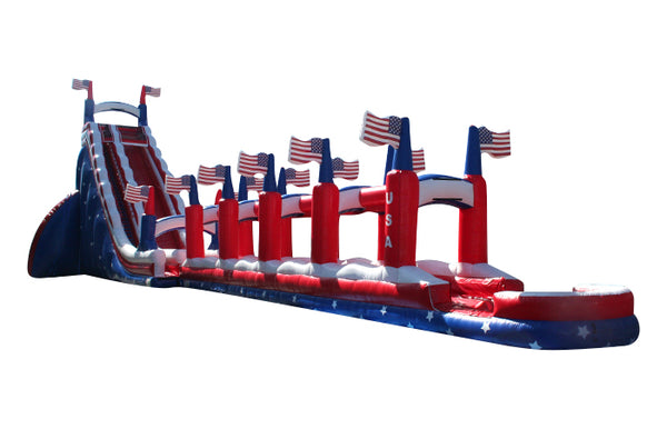31ft patriotic water slide