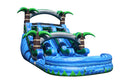 Dual Tropical Paradise Inflatable Water Slide - 15 FT