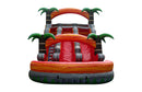 Dual Tropical Rush Inflatable Water Slide - 15 FT