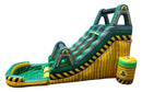 Dual Lane Toxic Inflatable Water Slide - 18 FT