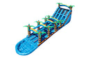 18ft triple ln tropical water slide