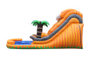Tropical Tsunami Inflatable Water Slide - 14 FT