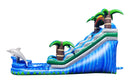 Dolphin Splash Inflatable Water Slide - 15 FT