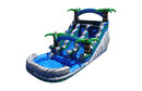 Dual Boulder Dash Inflatable Water Slide - 13 FT