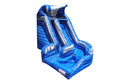 Curvy Wave Inflatable Water Slide - 16 FT