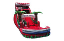 Red Hot Wild Thing Inflatable Water Slide - 18 FT