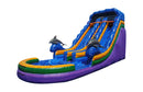 19ft dual wavey water slide