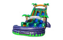 22ft dual lane party gras waterslide