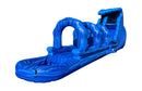 Blue Marble Splash Inflatable Water Slide - 18 FT