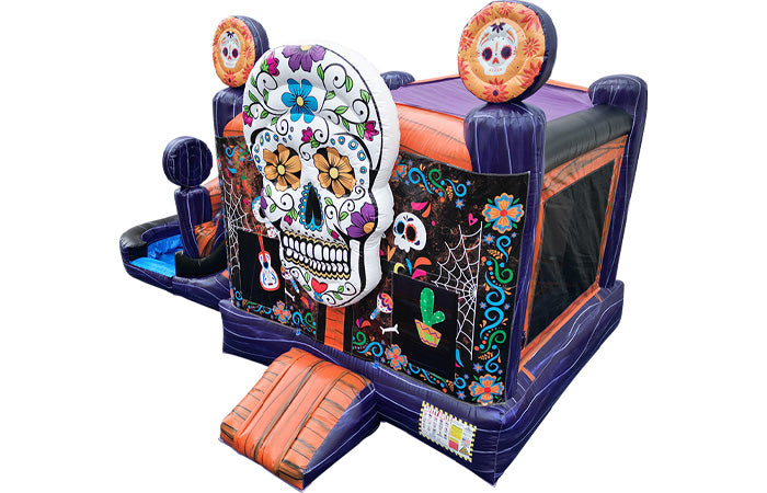 【※Believer17】ドジャース Dia De Los Muertos 1 oz Colorized Dia De Los Muertos Silver Round (Capsule) l