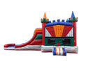 27ft Tropical Fire Marble Single Lane Combo