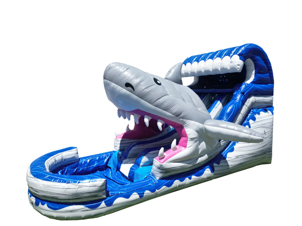 15FT  Dual Lane Shark Splash
