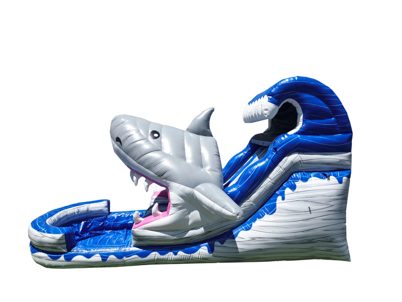 15FT  Dual Lane Shark Splash