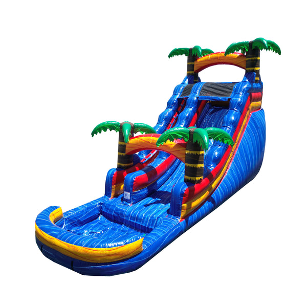 18FT Tropical Paradise Water Slide for Sale WS434 | Commercial