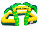 Tropical Palm Foam Party Pit