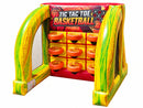 Tic-Tac-Toe Throw Basketball Game with Nine Hoops