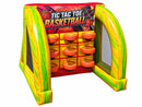 Tic-Tac-Toe Throw Basketball Game with Nine Hoops