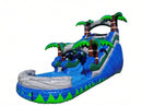15ft Tropical Splash Single Lane Water Slide