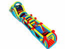 68ft  Rainbow Twirl obstacle course