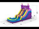 12Ft Princess Waterslide