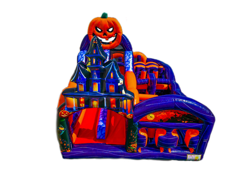 Halloween Dual Obstacle Slide