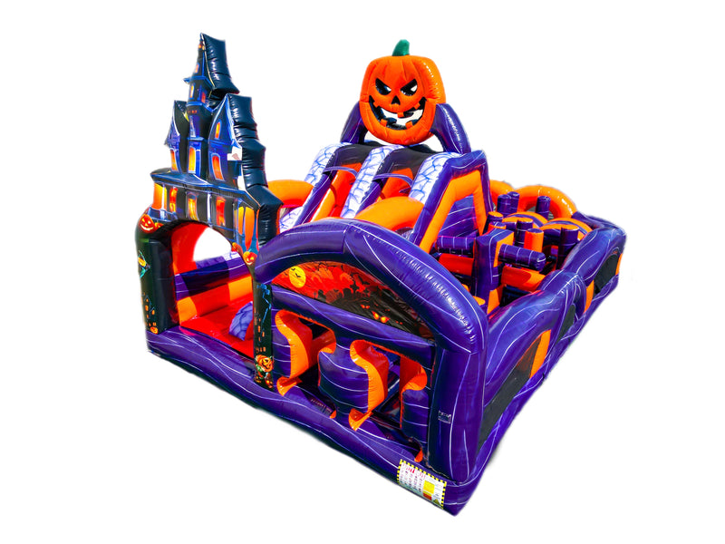 Halloween Dual Obstacle Slide