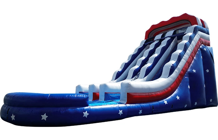 19ft Dual All American Water Slide