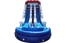 19ft Dual All American Water Slide