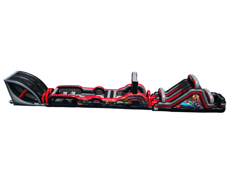 Urban Jungle Inflatable Obstacle Course - Commercial-Grade, Wholesale Supplier, 105 ft