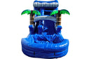 Blue Splash Inflatable Water Slide - 14 FT